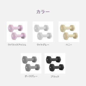 ダンベル 2kg 2個セット カラーダンベル ...の詳細画像2