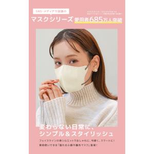 マスク 立体 不織布 ジュエルフラップマスク ...の詳細画像2