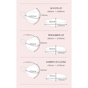 マスク 立体 不織布 ジュエルフラップマスク ...の詳細画像3