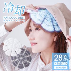 帽子用保冷剤 シート 帽子用 ひんやりグッズ 接...の商品画像