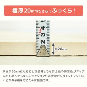 ジョイントマット 大判 厚手 2cm 6畳 プ...の詳細画像2