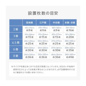 ジョイントマット 大判 60cm 32枚 6畳...の詳細画像4