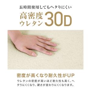 マットレス 三つ折り シングル 高反発マットレ...の詳細画像3