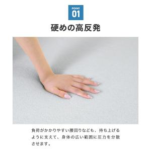 マットレス 三つ折り シングル お昼寝マット ...の詳細画像5