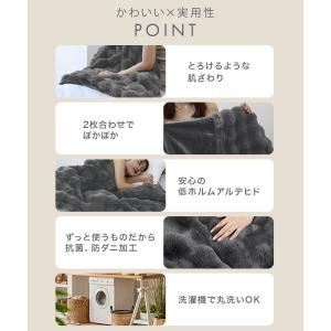 毛布 シングル ふわとろ もことろ 暖かい 2...の詳細画像4