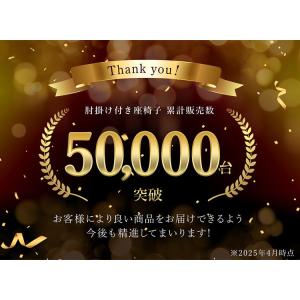 座椅子 コンパクト 1人掛け 腰痛対策 ハイバ...の詳細画像1