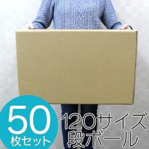 ダンボール 段ボール 120サイズ 50枚 茶色 日本製 引越し 無地 梱包 梱包箱 ダンボール箱｜pickupplazashop