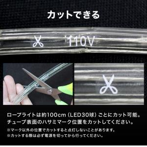 イルミネーション ロープライト チューブライト...の詳細画像4
