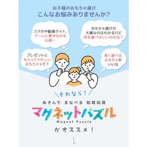 おもちゃ 知育玩具 マグネットブロック マグネ...の詳細画像4