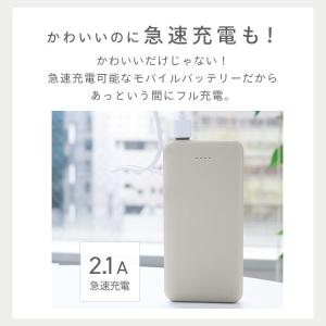 モバイルバッテリー 軽量 iPhone 大容量...の詳細画像5