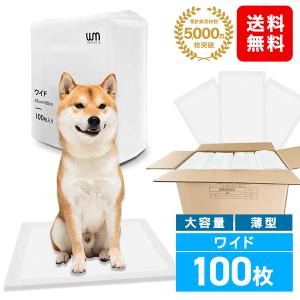 ペットシーツ 薄型 ワイド 100枚 ペットシー...の商品画像