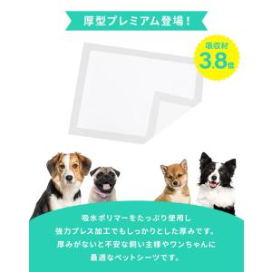 ペットシーツ 厚型 ペットシート ワイド レギ...の詳細画像2