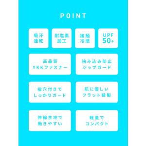 ラッシュガード レディース UVカットパーカー...の詳細画像3