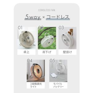 扇風機 壁掛け扇風機 卓上 サーキュレーター ...の詳細画像4