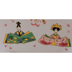 陶器用転写紙 おひなさま(3ピース)/ ひな人...の詳細画像1