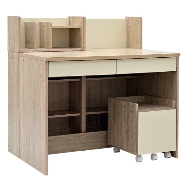 コンパクト 学習机 学習デスク シンプル 勉強机 収納 木製 システムデスク 子供 おしゃれ デスク...