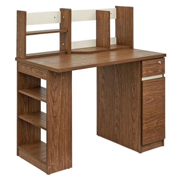 コンパクト 学習机 システムデスク パソコンデスク 書斎机 学習デスク 机 シンプル ワークデスク ...