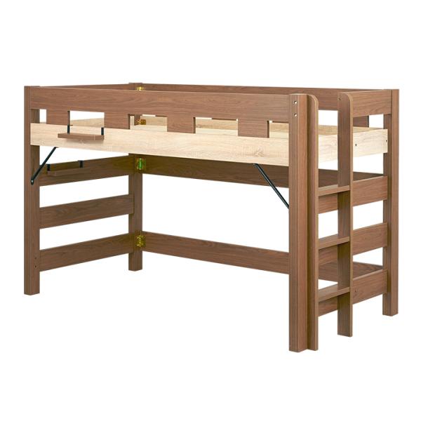 システムベッド ロフトベット ローベッド シングルベッド スノコベッド 子供 大人 ロータイプ 木製...