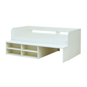 システムベッド 子供 大人用 ロータイプ デスク 机 シングルベッド 収納 ラック 棚 おしゃれ ローベッド 子供部屋 一人暮らし Bice(ビーチェ)