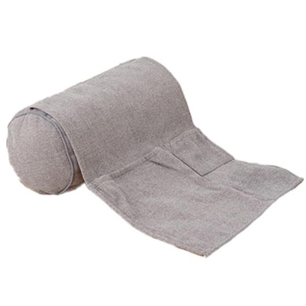 クッション 枕 まくら ソファークッション ネックピロー 円柱 背もたれ 肘置き 足枕 手洗い おし...