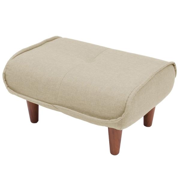 安心の日本製 オットマン スツール おしゃれ ナチュラル脚150mmタイプ Ottoman(オットマ...