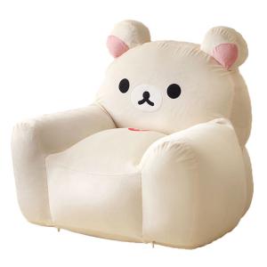 リラックマ ソファー 1人掛け ローソファ フロアソファ 洗える カバーリング 国産 おしゃれ キャラクター 子供部屋 コリラックマソファ a1447-korilakkuma-sofa