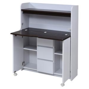 浜本工芸 中古 ライティングデスク ライティングビューロー 65×45