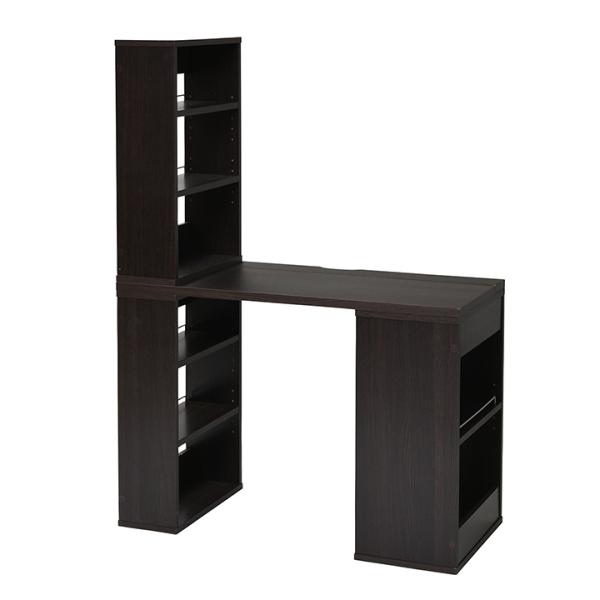 フレシキブルユニットデスク UNITY(ユニティ) 本棚付き 薄型デスク SGT-0124