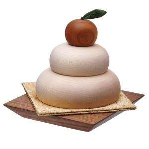 鏡餅 木製 紀州ひのき 木製鏡餅 木製鏡もち 2026年 正月飾り 新春 迎春