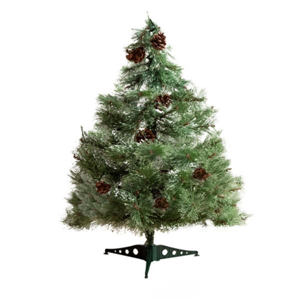 クリスマスツリー H90cm ミニツリー ツリー 単品 電池式 LED もみの木 松ぼっくり おしゃ...