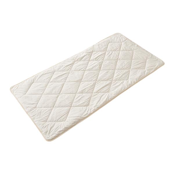 敷きパッド 敷きパット 敷パット 敷パッド シングルスリムショートサイズ 179x87cm 綿 冬 ...