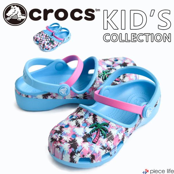 クロックス crocs カリン ノベルティ クロッグ キッズ 女の子 軽量 軽い サンダル シューズ...