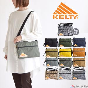 ケルティ ショルダー バッグ KELTY VINTAGE FLAT POUCH SM ショルダーバッグ アウトドア 軽量 サコッシュ ナイロン アウトドア カジュアル 2592214/2592427｜piecelife