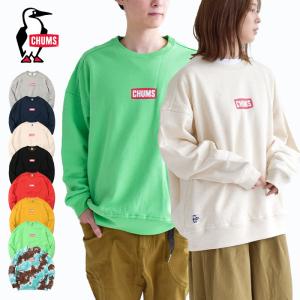 2022秋冬新作 CHUMS チャムス トレーナー OVERSIZED MINI CHUMS LOGO CREW TOP オーバーサイズ ミニ チャムス ロゴ スウェット トップス CH00-1360