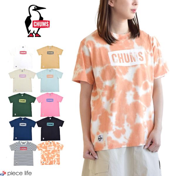 チャムス CHUMS Tシャツ チャムスロゴ  半袖 USAコットン メンズ レディース CH01-...