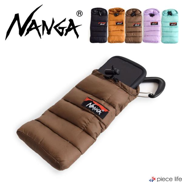 ナンガ NANGA ミニスリーピングバッグフォンケース MINI SLEEPING BAG PHON...