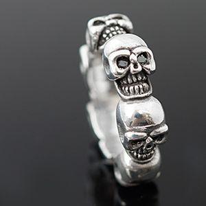 HYSTERIC GLAMOUR（ヒステリックグラマー） 指輪 リング SKULL リング