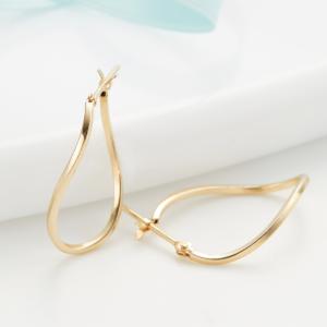 con affetto ピアス K18フープピアス レディース : ZOZOTOWN Yahoo!店