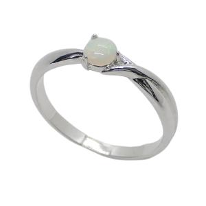 オパール シルバー925 リング 天然 オパール プラチナコーティング シルバーリング 7〜13号