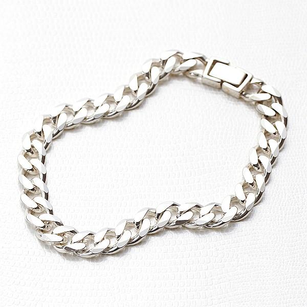 メンズブレスレット チェーンブレスレット シルバー925 喜平チェーン 爆買