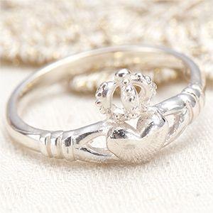 リング 指輪 シルバー925製 ハート 王冠 ティアラ シルバージュエリー