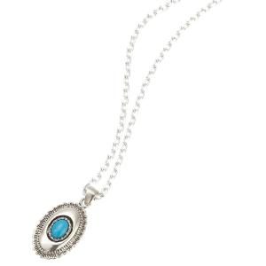 Indian Jewelry ターコイズ装飾 縁取り銀の玉飾りデザイン メンズ