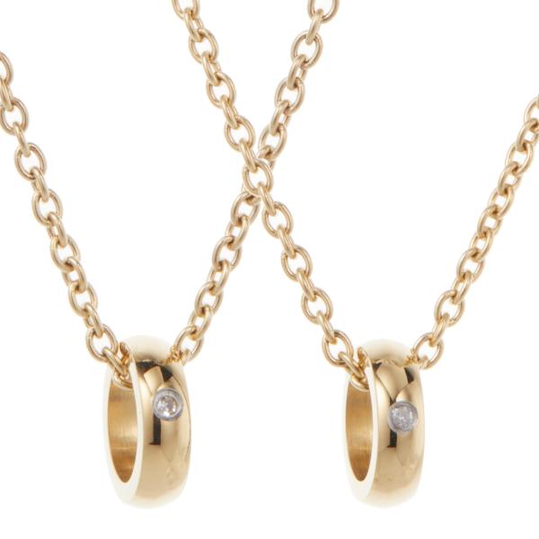 ペアネックレス ペンダント レディース close to me st サージカルステンレス316L ...