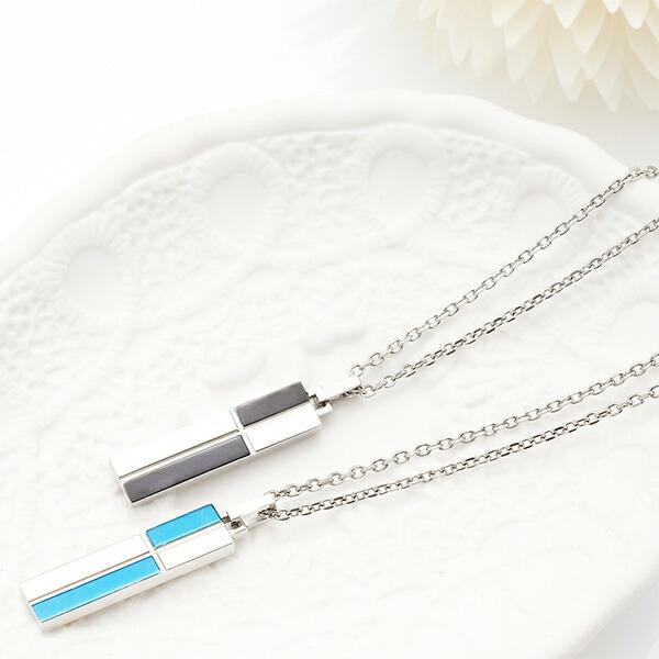 メンズネックレス ステンレスチェック柄プレートペンダント 格子柄 IPコーティング 文字刻印無料 金...