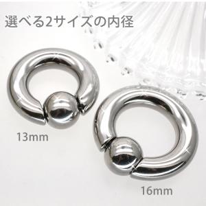 ボディピアス 2G ボールクロージャーリング ...の詳細画像5