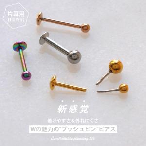 ボディ ピアス プッシュピン ピアス 軟骨 つ...の詳細画像1