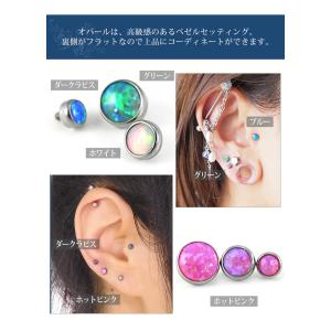 ボディピアス 18G 16G 14G ベゼルセ...の詳細画像2