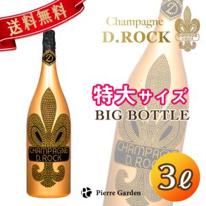 シャンパン DROCK ビッグボトル ゴールド 3L Champagne  GOLD BIG BOTTLE｜pierregardenstore