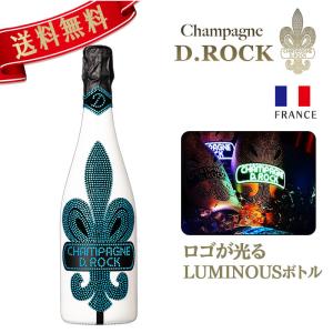 光る シャンパン DROCK ゴールドルミナス GOLDLUMINOUS ロゴが光る