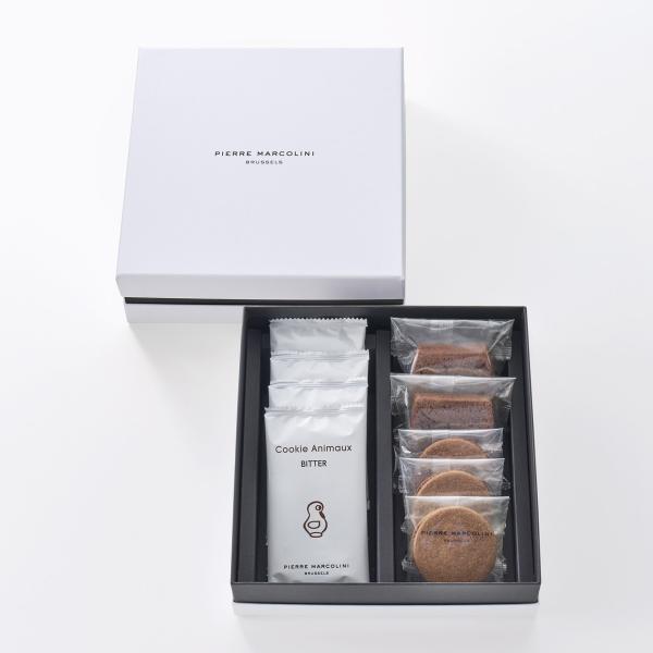 ピエール マルコリーニ 日本公式 焼き菓子 パティスリーセット 8個入り サブレ ショコラ お歳暮 ...